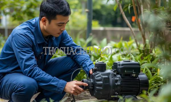 Thợ sửa máy bơm nước tại Hòa Trị chất lượng 25 phút có