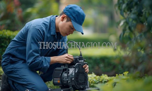 thợ sửa máy bơm nước tại hương an giá rẻ
