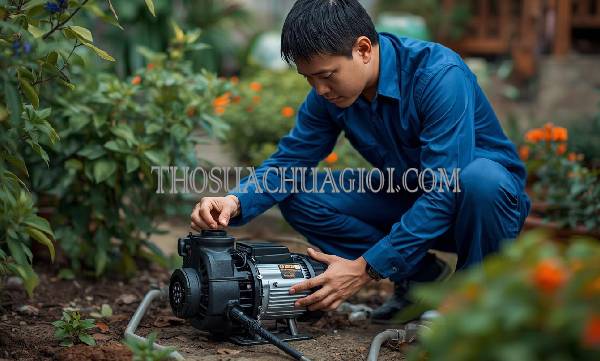 thợ sửa máy bơm nước tại mỏ cày bắc uy tín