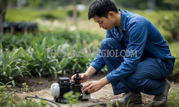 thợ sửa máy bơm nước tại núi thành uy tín