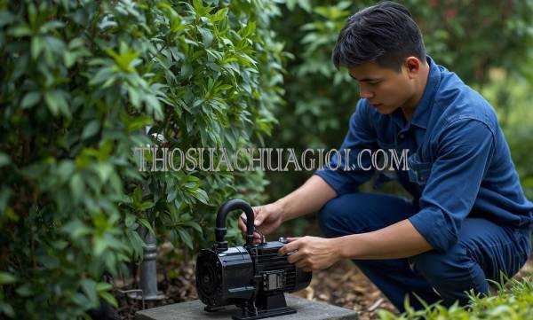 Thợ sửa máy bơm nước tại Phú Ninh liên hệ 10 phút có