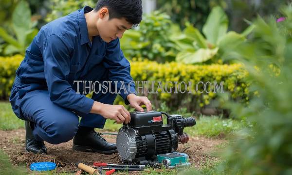 thợ sửa máy bơm nước tại phường nếnh