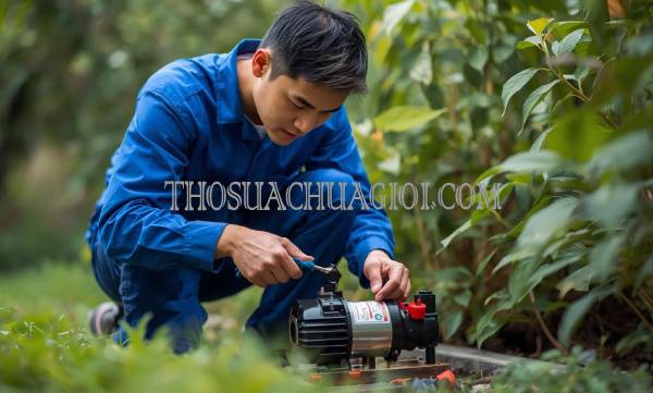 thợ sửa máy bơm nước tại quận 12 uy tín