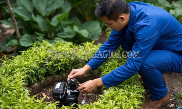 thợ sửa máy bơm nước tại tam an giá rẻ