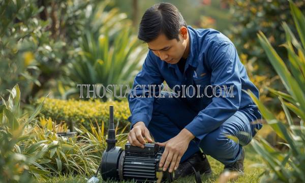 thợ sửa máy bơm nước tại tam ngọc