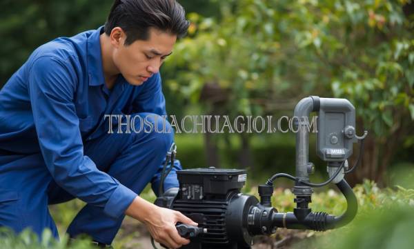 thợ sửa máy bơm nước tại tam xuân giá rẻ