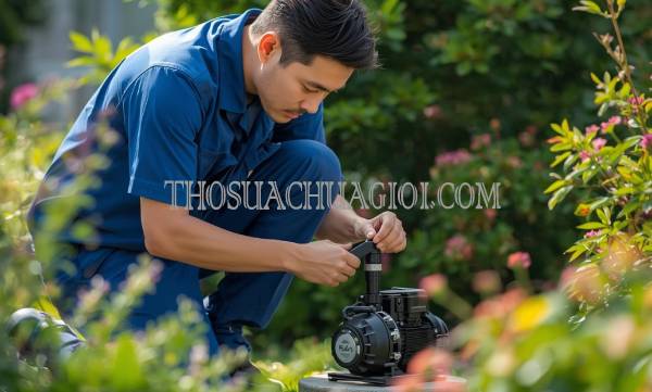 thợ sửa máy bơm nước tại tam xuân uy tín