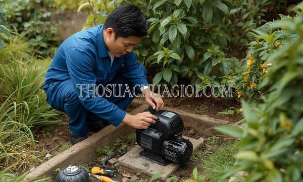 thợ sửa máy bơm nước tại tiên thọ uy tín