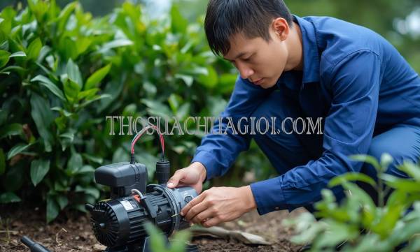thợ sửa máy bơm nước tại vĩnh điện uy tín