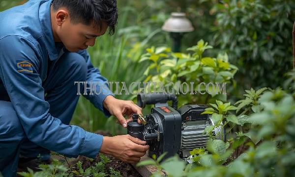 thợ sửa máy bơm nước tại võ cường uy tín