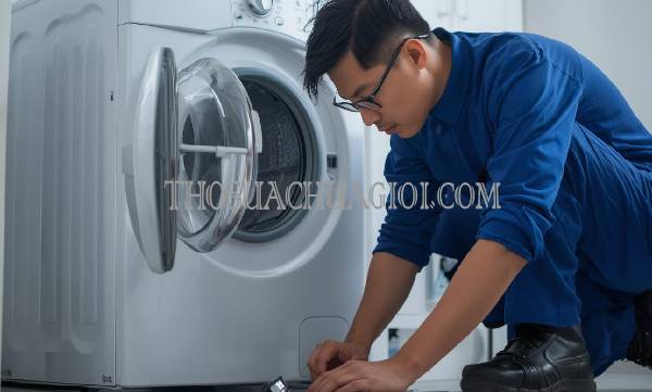 thợ sửa máy giặt tại bình đại uy tín