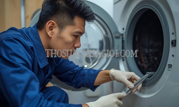 thợ sửa máy giặt tại điện dương giá rẻ