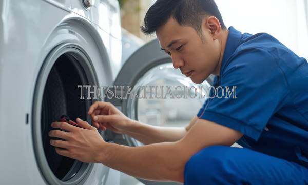 Thợ sửa máy giặt tại Hòa Trị uy tín 15 phút đến nơi