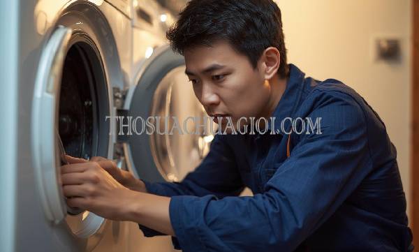 thợ sửa máy giặt tại mỏ cày nam giá rẻ