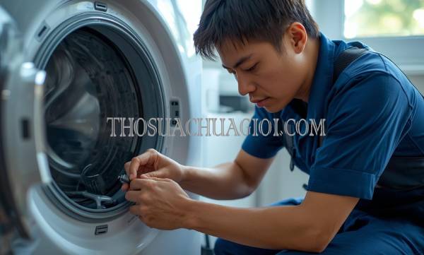 Thợ sửa máy giặt tại Quận 12 liên hệ 10 phút có