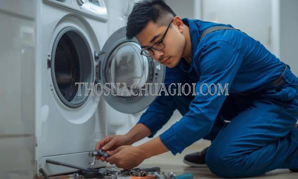 Thợ sửa máy giặt tại Quận 7 liên hệ 10 phút có