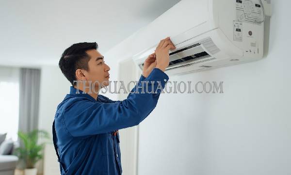 thợ sửa máy lạnh tại ba tri giá rẻ