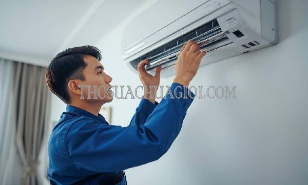 thợ sửa máy lạnh tại ba tri uy tín