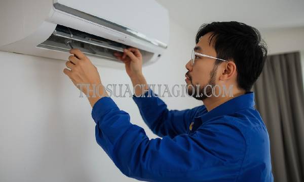 thợ sửa máy lạnh tại bình đại uy tín