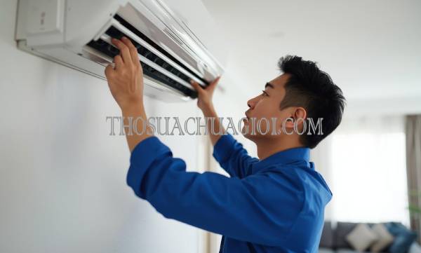 thợ sửa máy lạnh tại điện dương giá rẻ