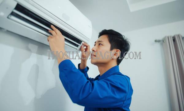 thợ sửa máy lạnh tại điện dương uy tín