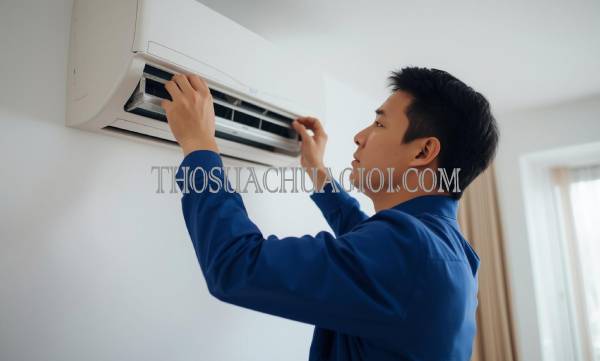 Thợ sửa máy lạnh tại Quận 12 gọi 30 phút có mặt