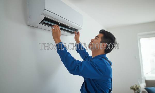 Thợ sửa máy lạnh tại Quận 6 chất lượng 25 phút có
