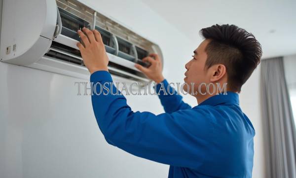 Thợ sửa máy lạnh tại Quận 7 gọi 30 phút có mặt