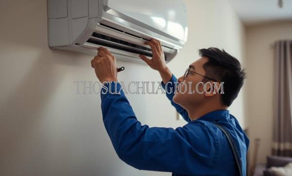 thợ sửa máy lạnh tại tam an uy tín