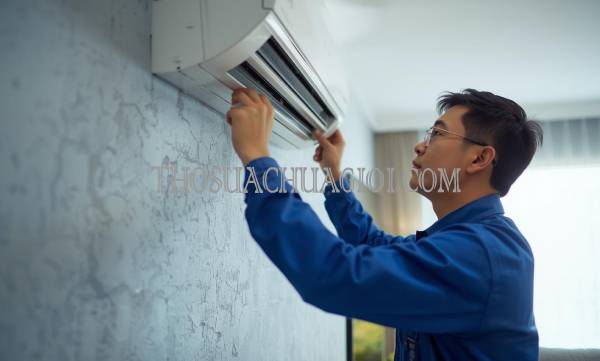 thợ sửa máy lạnh tại tam an