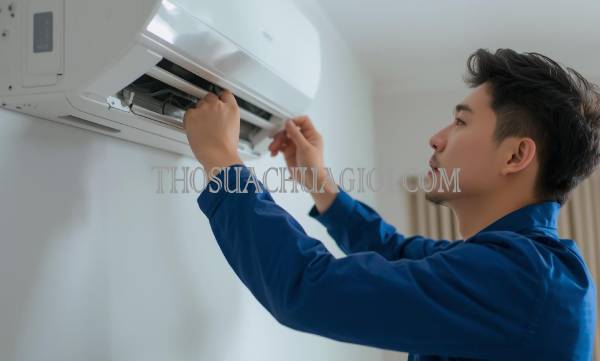 thợ sửa máy lạnh tại tam lộc