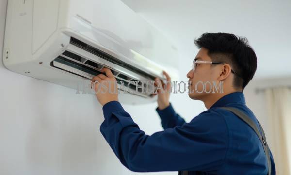 Thợ sửa máy lạnh tại Tam Thanh liên hệ 10 phút có