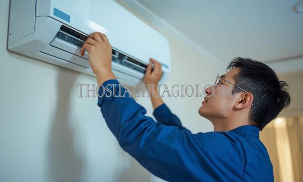 thợ sửa máy lạnh tại vĩnh điện giá rẻ