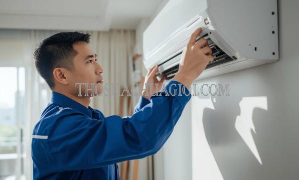 thợ sửa máy lạnh tại vĩnh điện uy tín