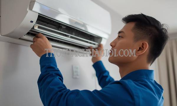 thợ sửa máy lạnh tại võ cường giá rẻ