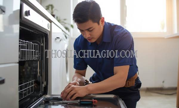 thợ sửa máy rửa chén tại chợ lách uy tín