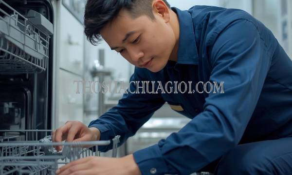 thợ sửa máy rửa chén tại đại phúc