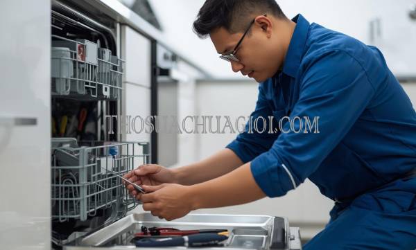 Thợ sửa máy rửa chén tại Điện Dương giá rẻ 20 phút có mặt