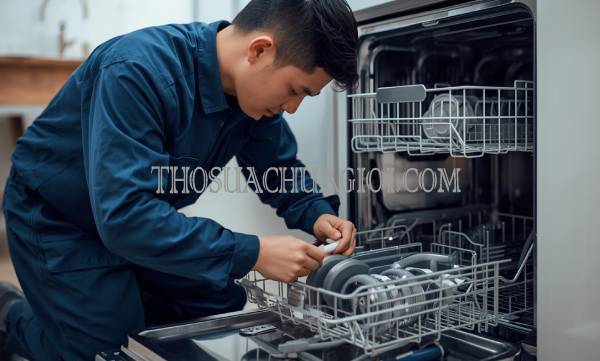 thợ sửa máy rửa chén tại hòa trị giá rẻ