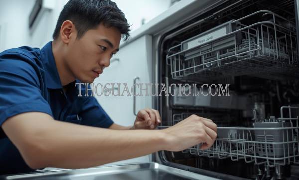 thợ sửa máy rửa chén tại hòa trị uy tín