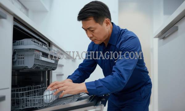 thợ sửa máy rửa chén tại hương an uy tín