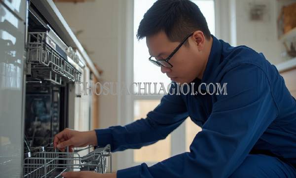 thợ sửa máy rửa chén tại mỏ cày bắc giá rẻ