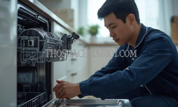 thợ sửa máy rửa chén tại nam phước giá rẻ
