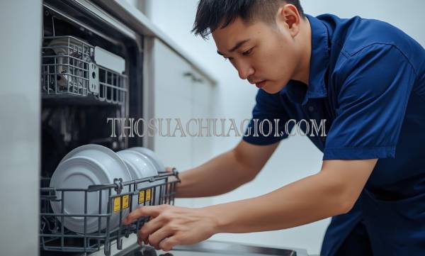 thợ sửa máy rửa chén tại núi thành uy tín