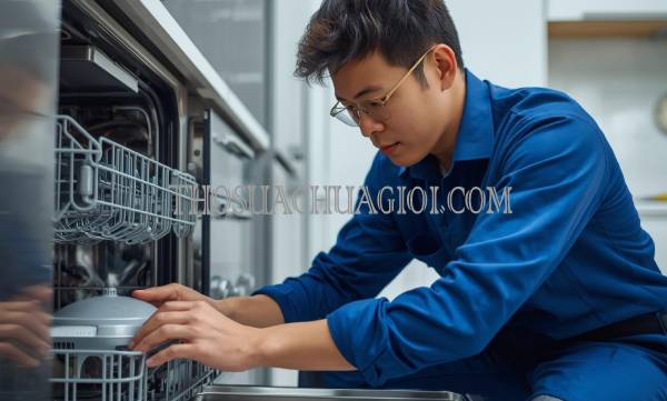 Thợ sửa máy rửa chén tại Núi Thành giá rẻ 20 phút có mặt