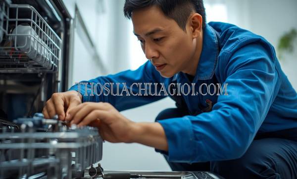 thợ sửa máy rửa chén tại quận 10 giá rẻ