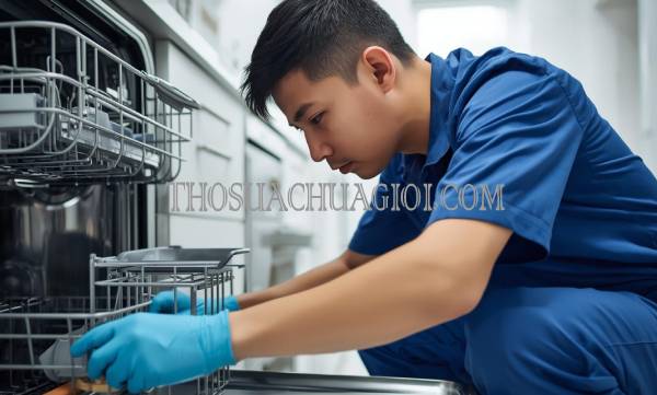 Thợ sửa máy rửa chén tại Quận 10 chất lượng 25 phút có