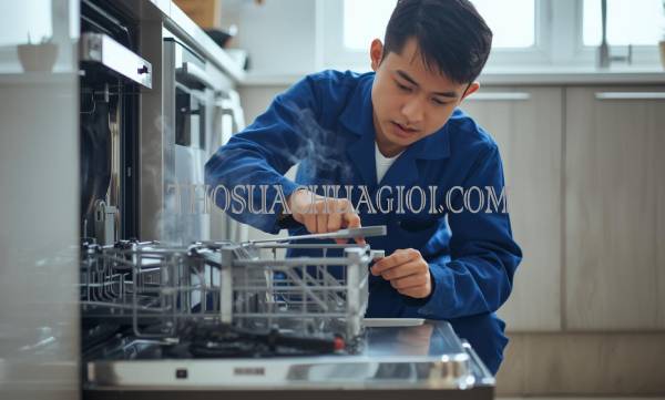 Thợ sửa máy rửa chén tại Quận 12 uy tín 15 phút đến nơi