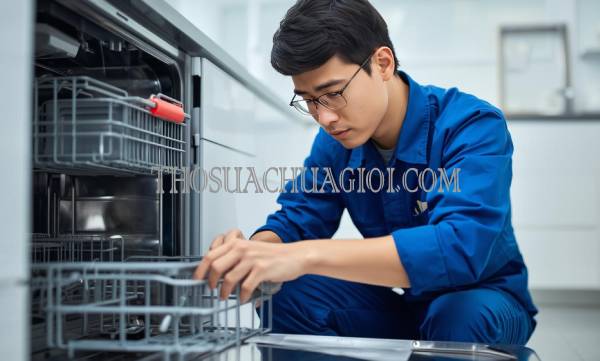 thợ sửa máy rửa chén tại quận 4 giá rẻ