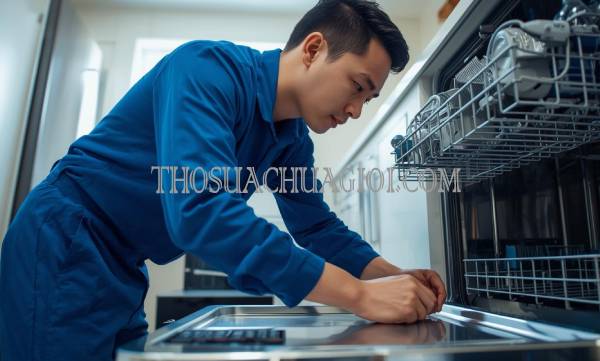 thợ sửa máy rửa chén tại quận 4 uy tín